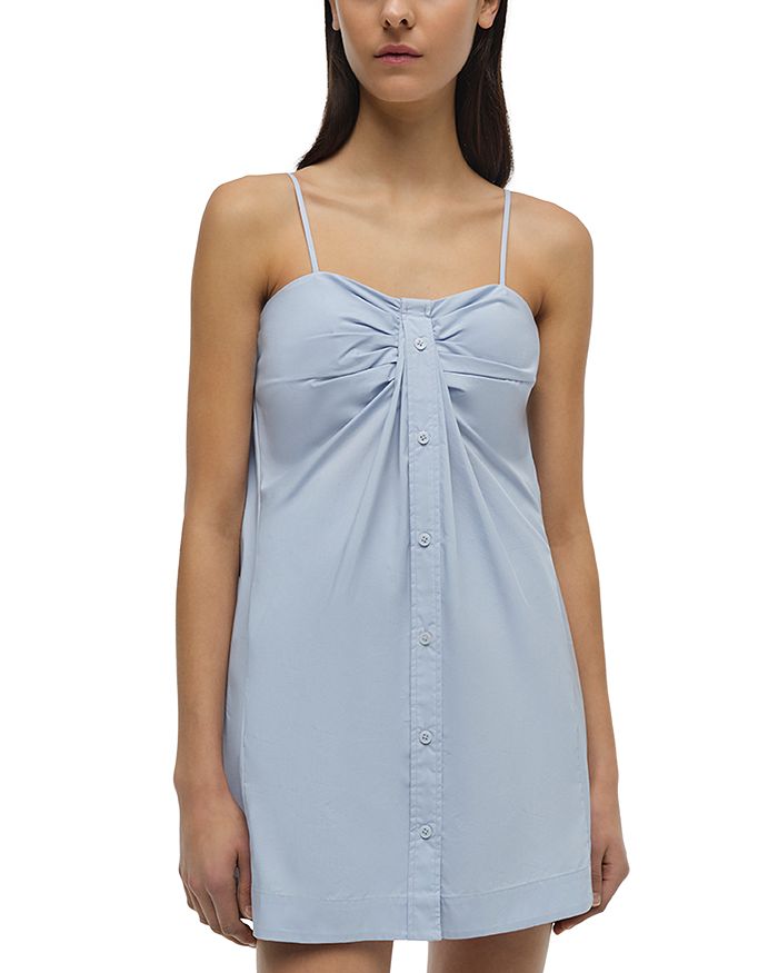 

Платье Kendall Twisted Button SIMKHAI, синий