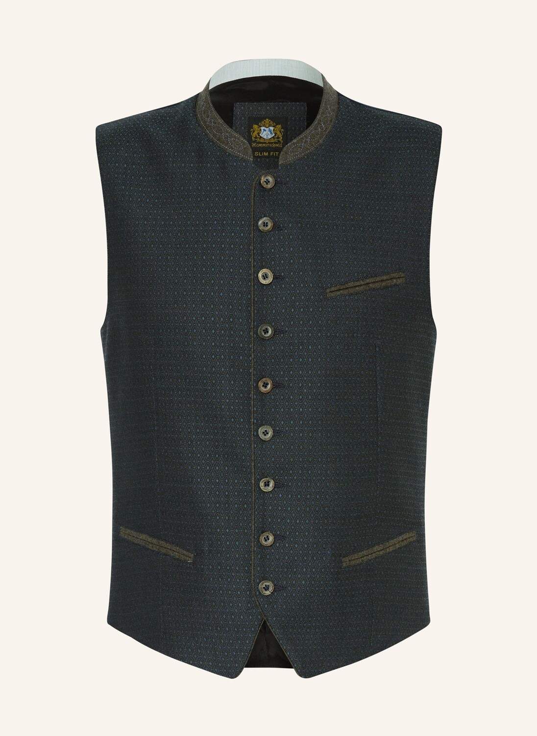 

Традиционный жилет richard slim fit Hammerschmid, синий