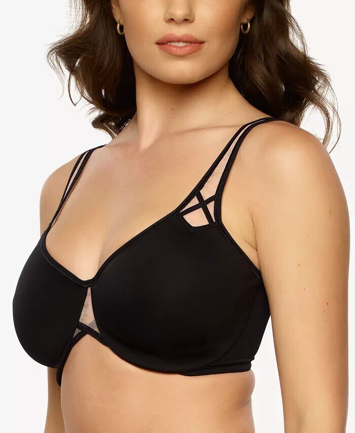 

Женский бюстгальтер-минимум Amaranth Cushioned Comfort Unlined на косточках Paramour, черный