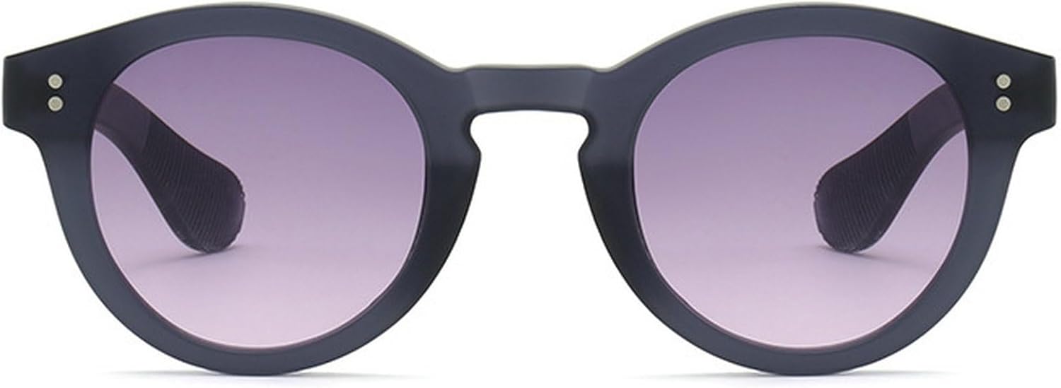 

Маленькие круглые солнцезащитные очки для женщин и мужчин, ретро-солнцезащитные очки в винтажном стиле, защита UV400, толстая оправа, солнцезащитные очки 2025 mincl, Gray Purple