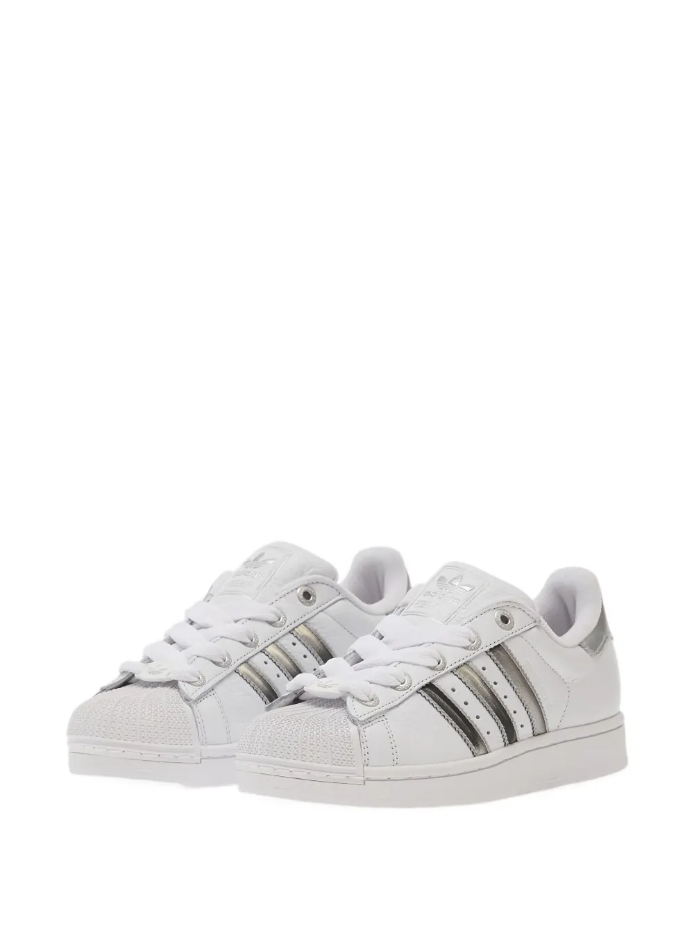 Кроссовки Superstar II с металлическими полосками adidas, белый — фото 2