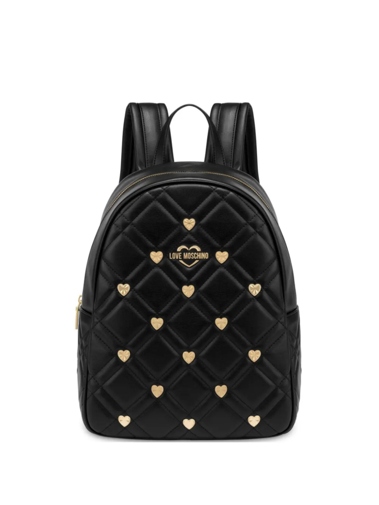 

Рюкзак с сердечками Love Moschino, черный