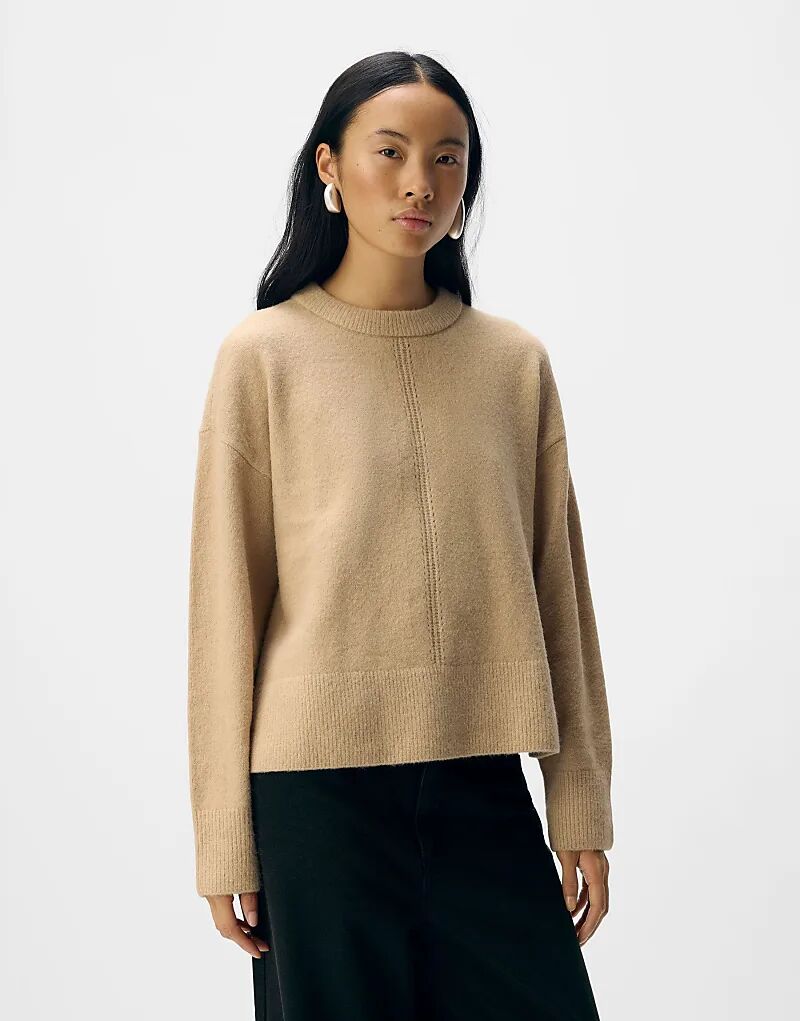 

Пуловер Object в светло-коричневом цвете