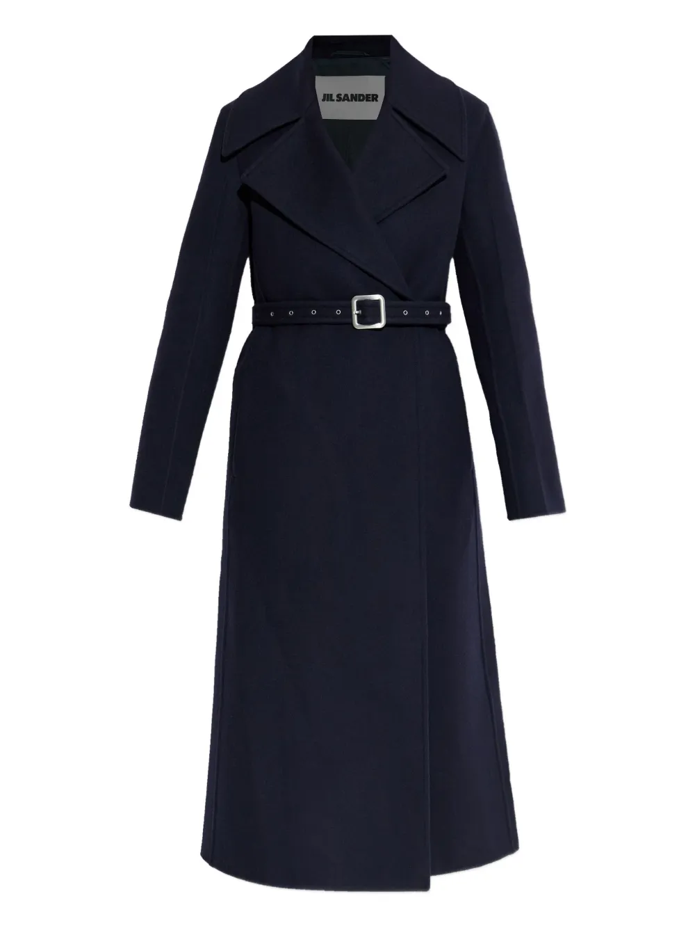 

Пальто с поясом JIL SANDER, синий