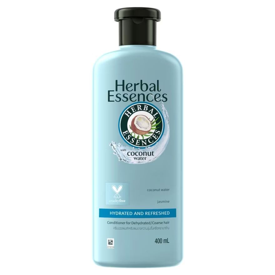 

Herbal Essence s Кондиционер Гидратированная освежающая кокосовая вода Жасмин 400 мл, Blue