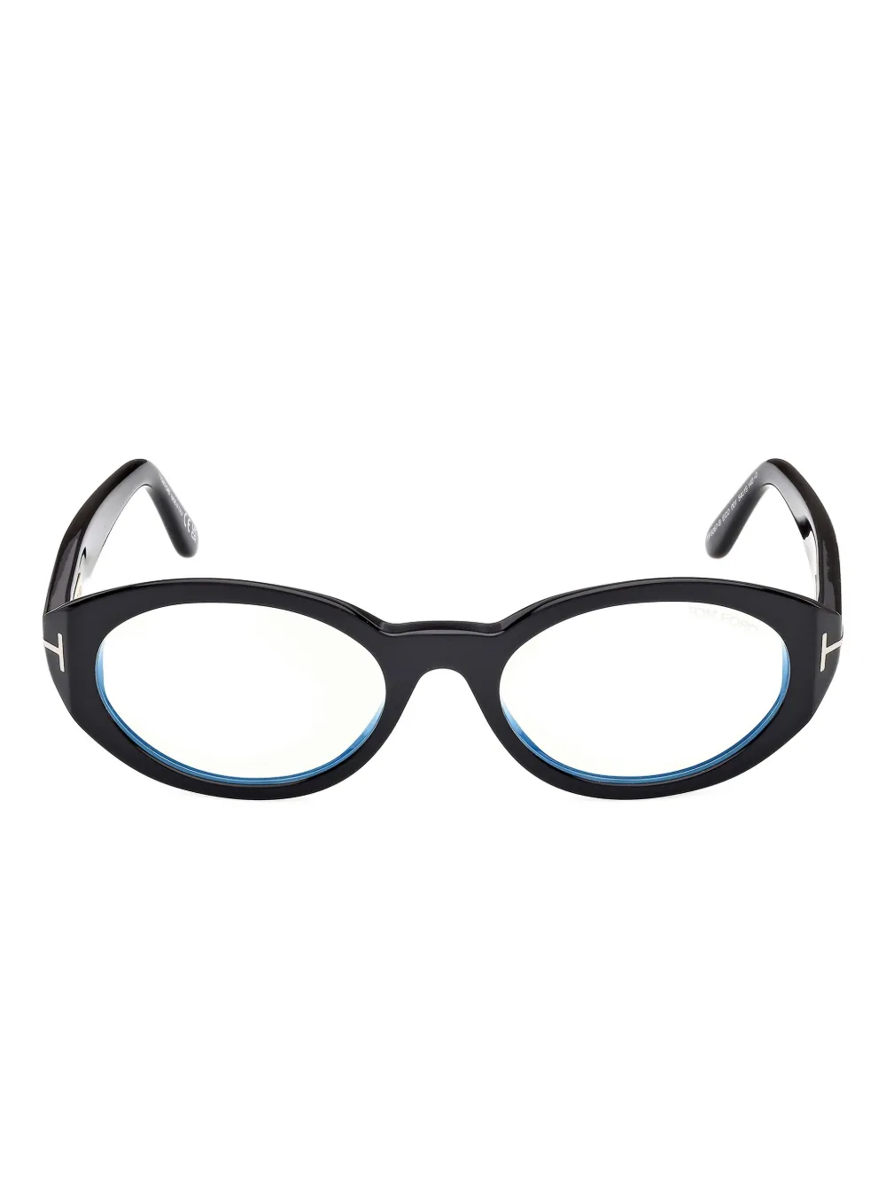 

Очки в овальной оправе TOM FORD Eyewear, черный