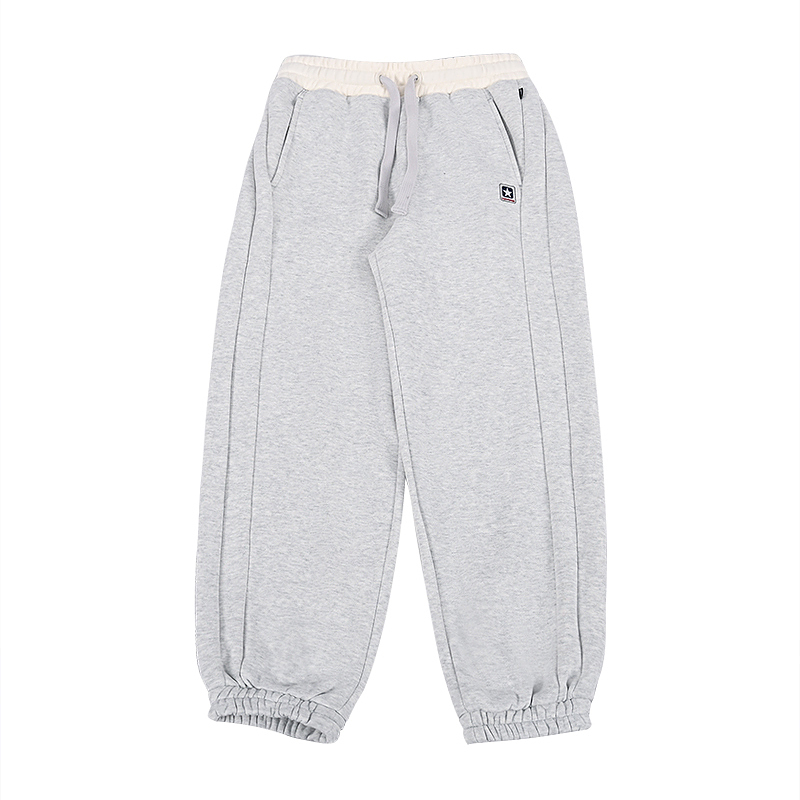 

Вязаные спортивные штаны женские серые Converse, серый