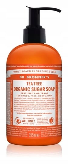 

Доктор Жидкое мыло Bronner's Tea Tree для тела и волос 355мл, Dr. Bronner's