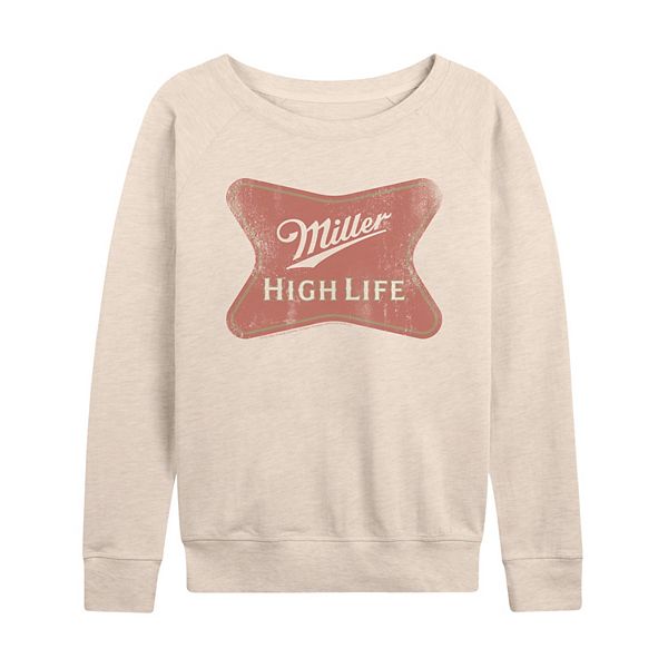 

Женская футболка с длинным рукавом Miller High Life с эффектом поношенности Licensed Character
