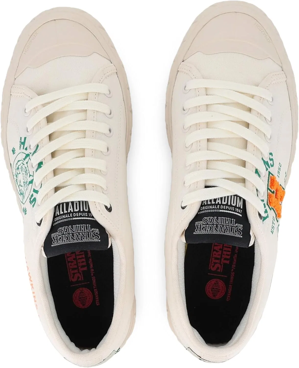 Мужские кроссовки Palladium Palla Ace Tigers, Cream White — фото 2