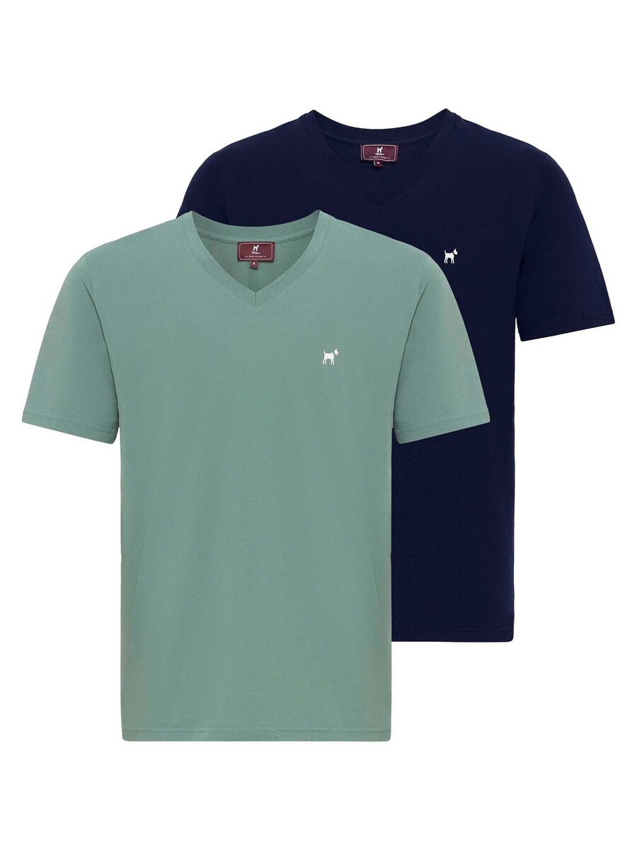 

Рубашка Williot Oristano, цвет Navy/Pastel green