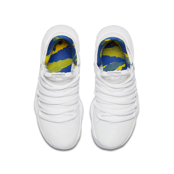 Кроссовки кд 10 Nike, белый — фото 4