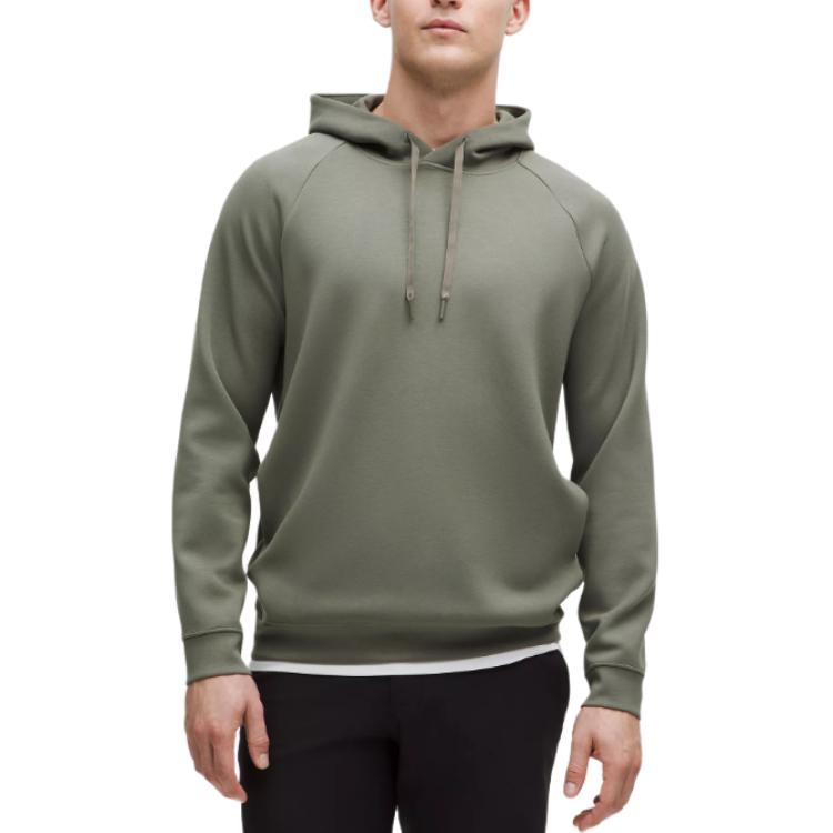 

Толстовки мужские с капюшоном, средней плотности ткани, другие Lululemon, sage серый/grsg