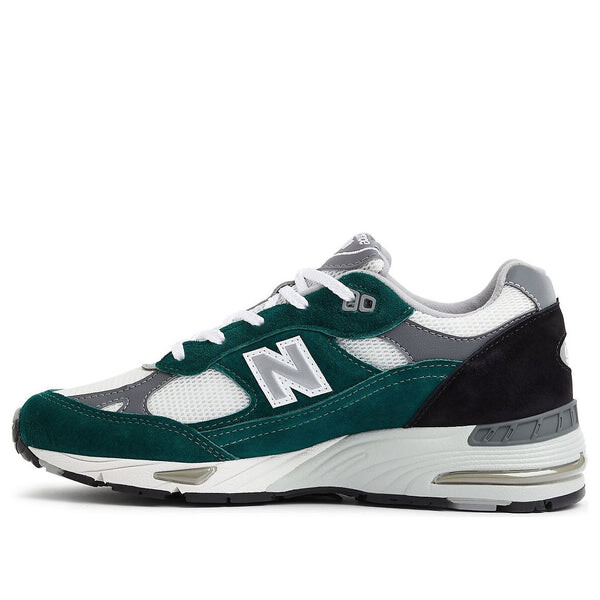 Кроссовки 991 сделано в Великобритании New Balance, зеленый — фото 2