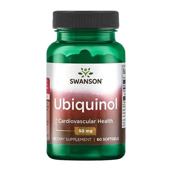 

Препарат, содержащий коэнзим Q10 Swanson Ubiquinol 50 mg, 60 шт