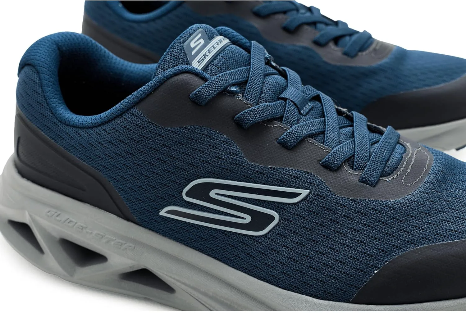 Мужские кроссовки Skechers Glide Step Vortex Avalin, темно-синий — фото 2