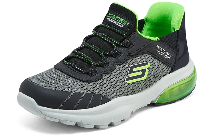 Skechers Детские беговые кроссовки с амортизацией и поддержкой Charcoal Black — фото 4