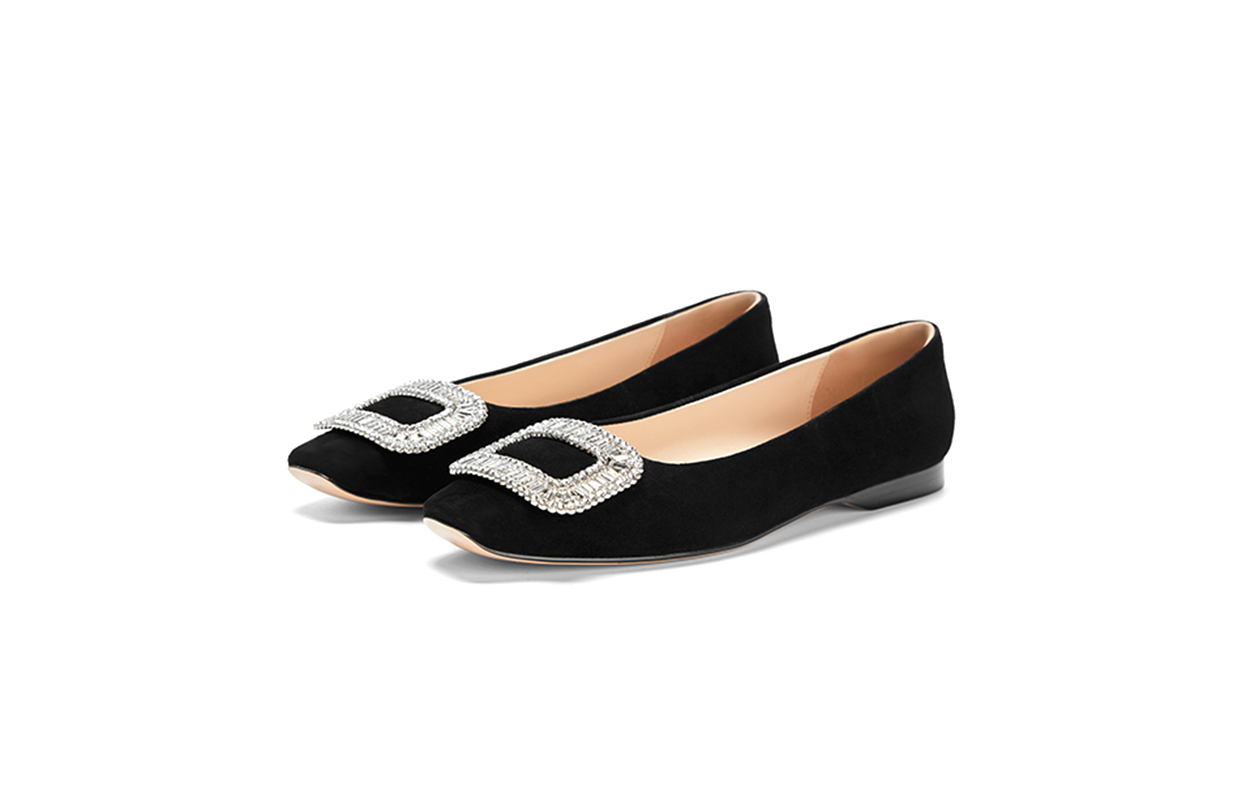 Повседневные туфли на каблуке 1,5 см женские NINE WEST, черные — фото 3