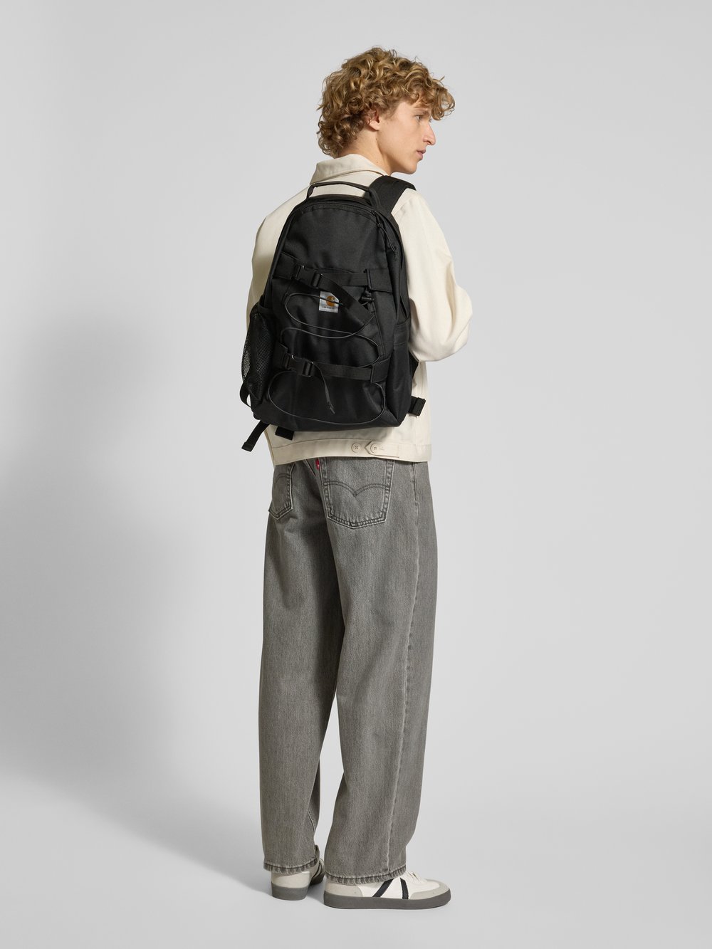 

Рюкзак с нашивкой-лейблом модель 'KICKFLIP' Carhartt Work In Progress, черный