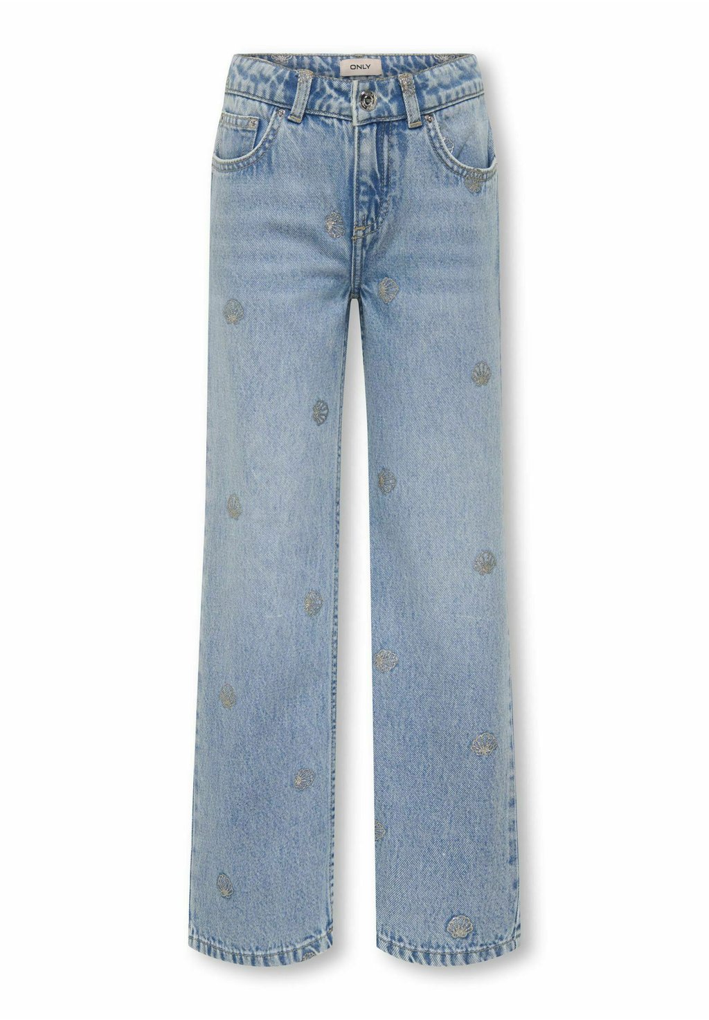 Мешковатые джинсы MIT WEITEM KOGJUICY SCHNITT ONLY GIRLS, цвет Light Blue Denim — фото 4