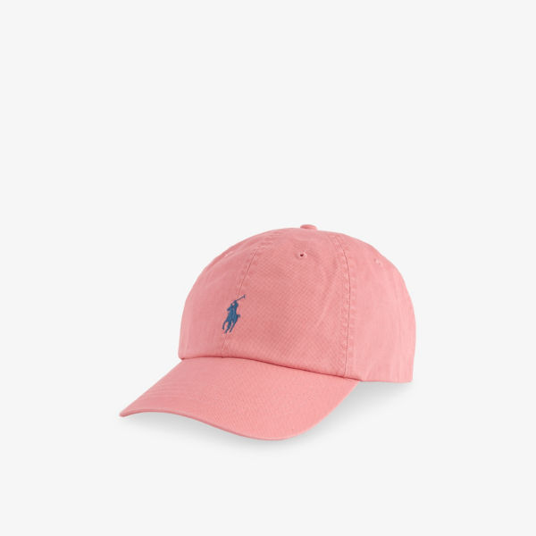 

Кепка Polo Ralph Lauren с регулируемой застежкой и вышитым логотипом, коралловый