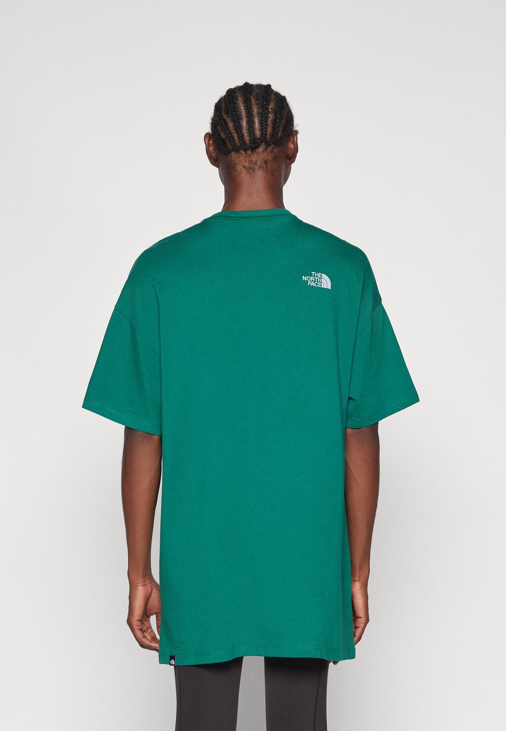 

Платье из джерси ESSENTIAL TEE DRESS The North Face, зеленый
