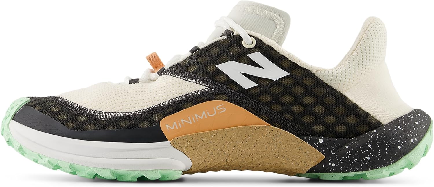 Кроссовки для бега по пересеченной местности New Balance MT10V1 Minimus для мужчин, черный/зеленый — фото 2