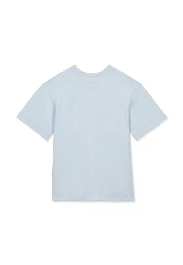 Футболка с принтом tee ben sanair Volcom, Light Blue Acid — фото 4
