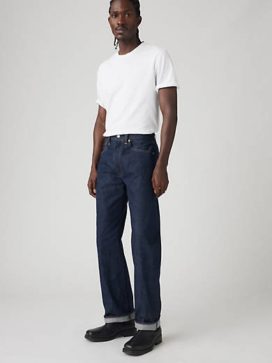 

501 Original Shrink-to-Fit Мужские джинсы с кромкой Levi's, цвет Button Your Fly - Dark Wash