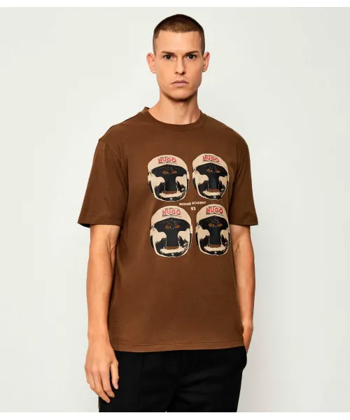 

Футболка-Боксер Regular fit Hugo, коричневый