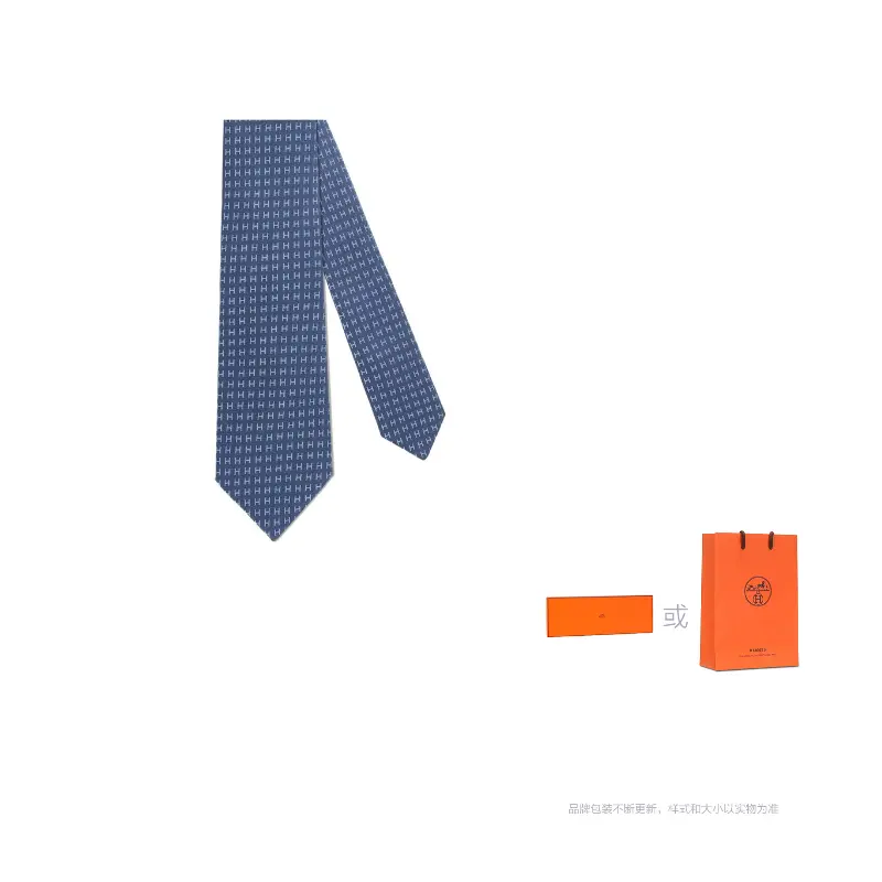 

HERMES Галстук унисекс, Blue