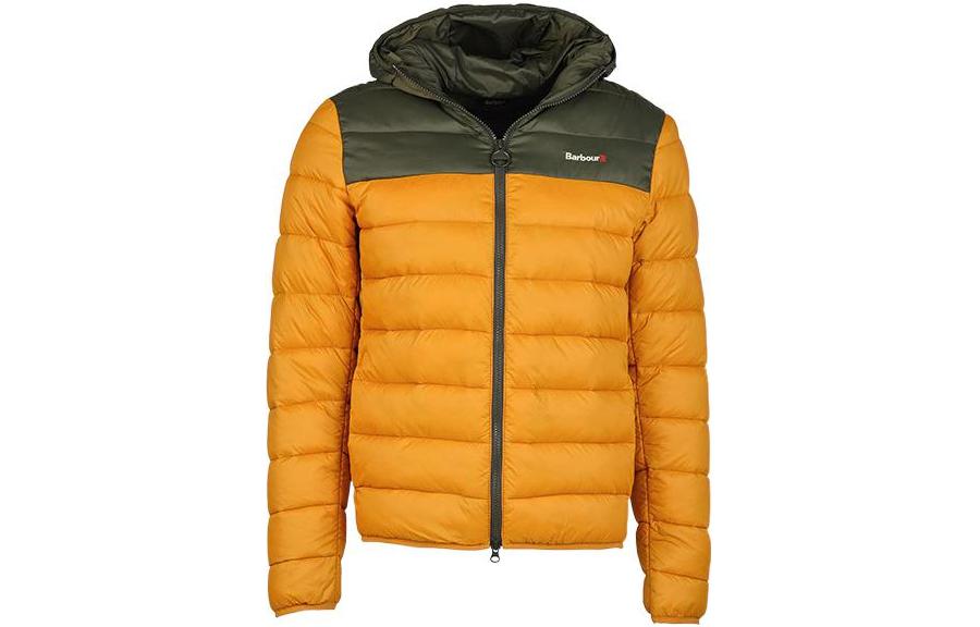 

Barbour Мужская пуховая куртка оранжевого цвета