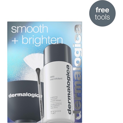 Подарочный набор на Рождество «Smooth and Brighten» с полноразмерным ежедневным микрофолиантом Dermalogica — фото 2
