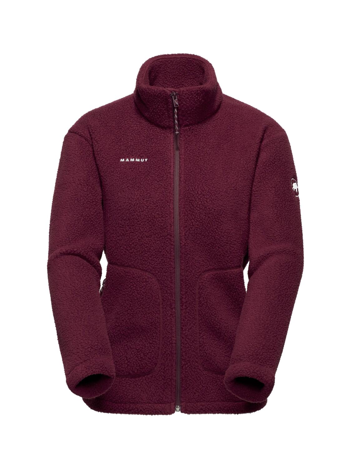 

MAMMUT Спортивная флисовая куртка в цвете бордо