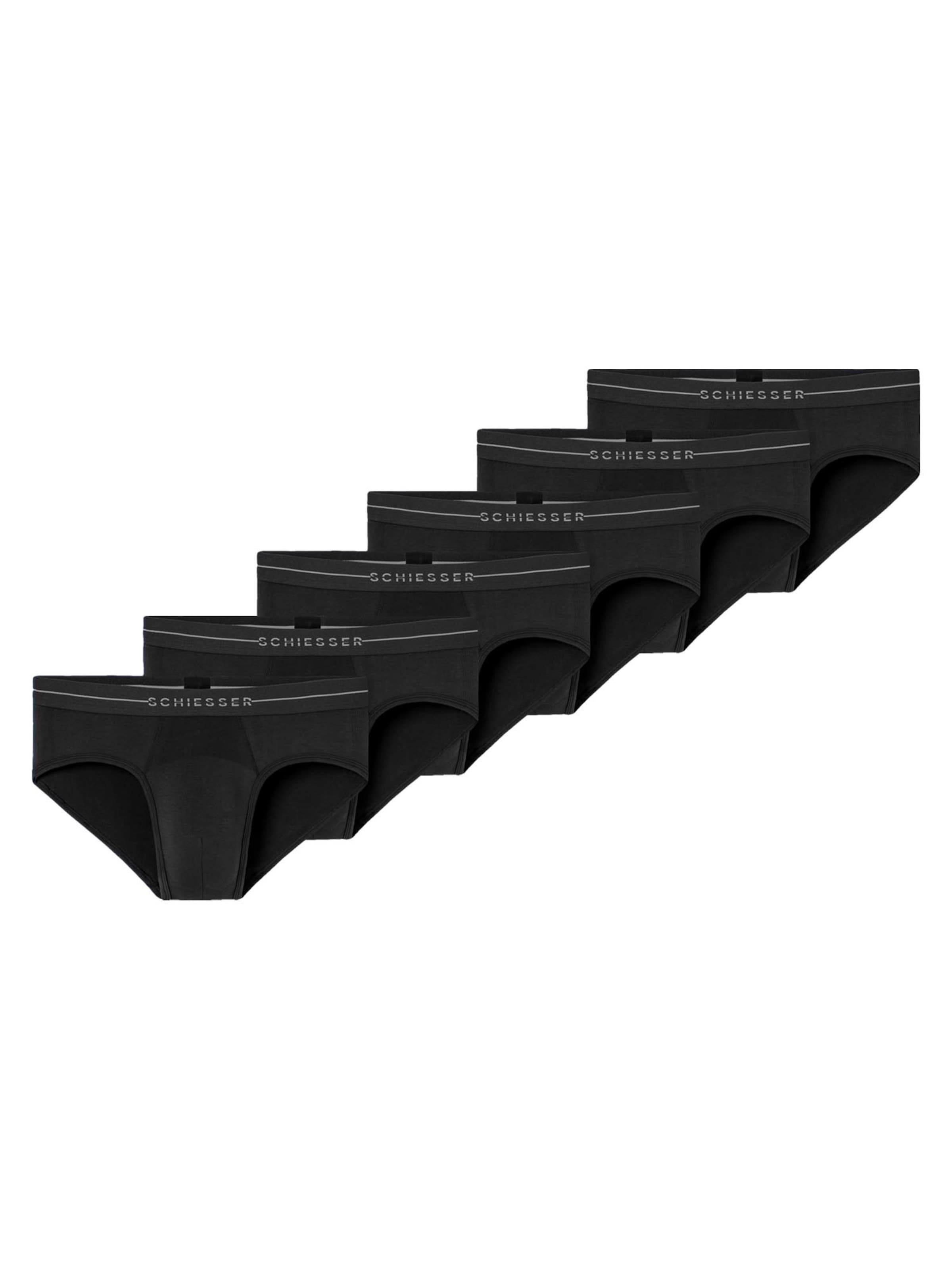 

SCHIESSER Трусики 'Cotton Flex' в черном цвете