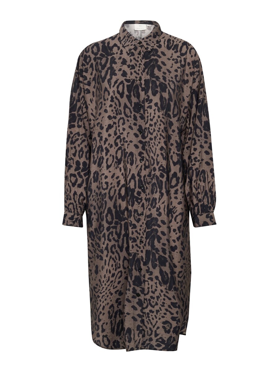

Платье рубашка Kaffe Shirt Dress Jemma, коричневый
