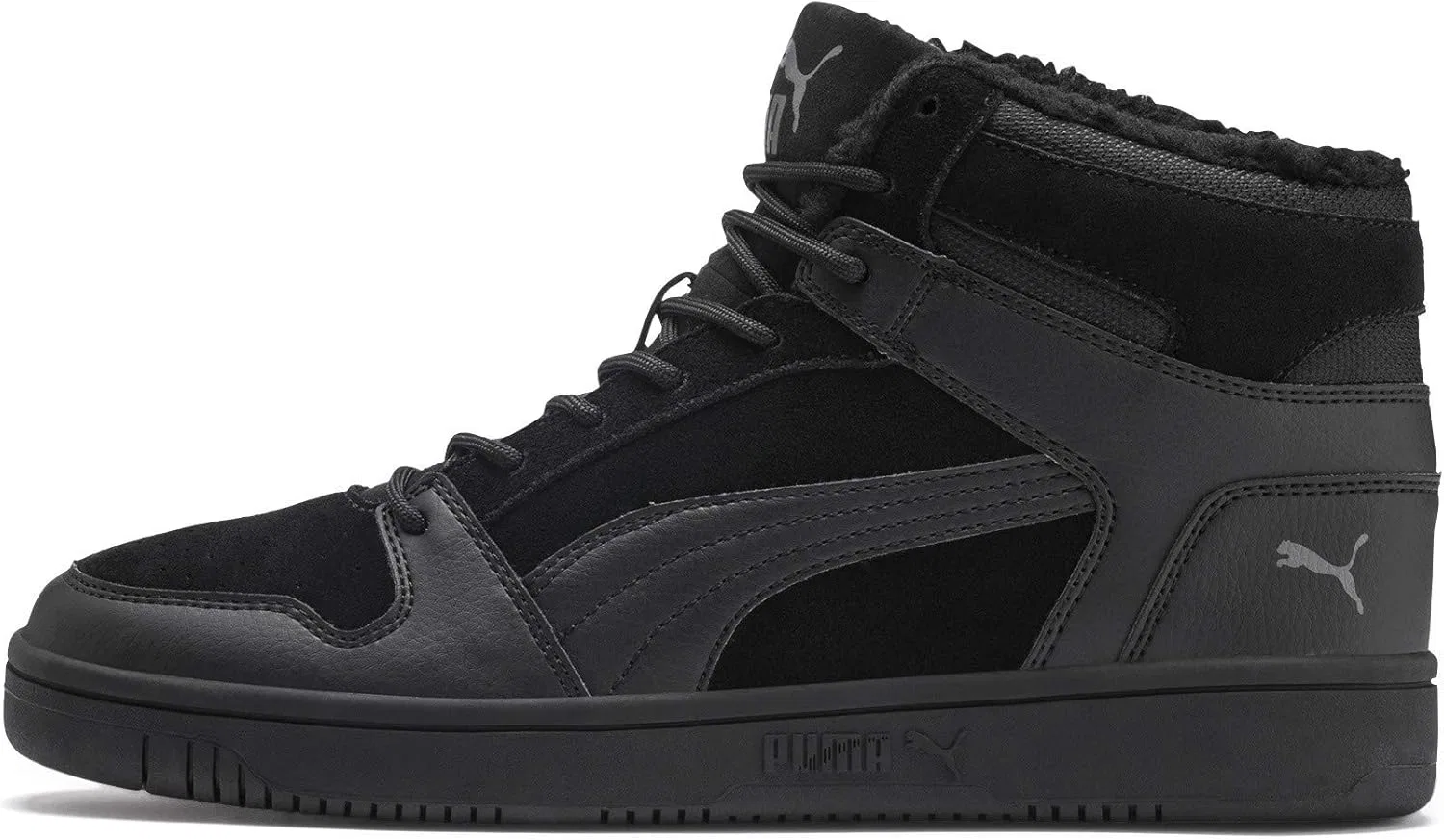 Кроссовки PUMA Rebound Layup для мужчин и женщин, Puma Black Castlerock — фото 4