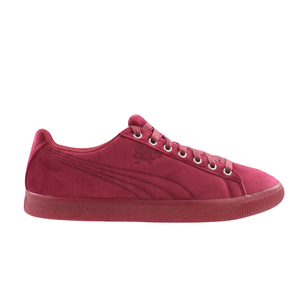 Кроссовки Clyde Velour Ice Puma, красный