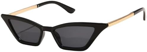 

Женские солнцезащитные очки 2026 года, маленькие солнцезащитные очки «кошачий глаз» с металлическим покрытием, защита от УФ-излучения, аксессуары для активного отдыха MTZJH, One Color