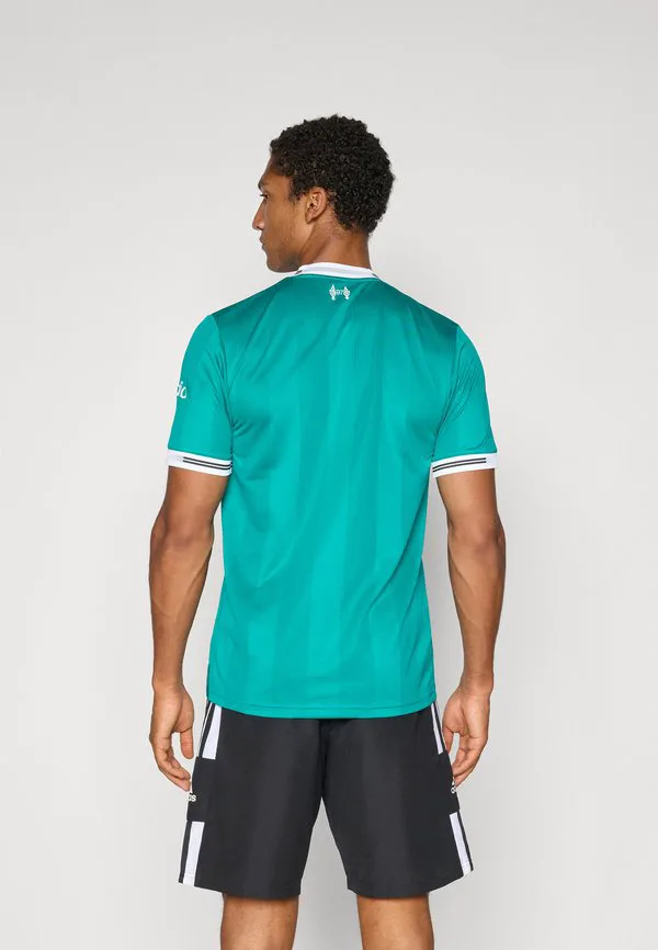 Третья футболка «ливерпуля» сезона 25/26, оригинальная клубная форма. Adidas Originals, Sea Green — фото 3