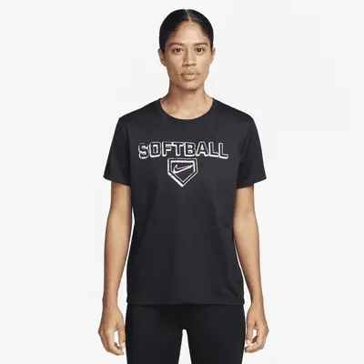 

Футболка Nike Dri-FIT, черный/белый
