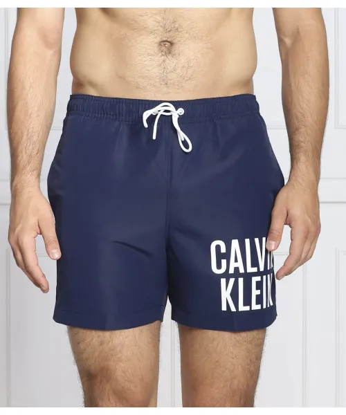 

Пляжные шорты Regular fit Calvin Klein Swimwear, синий