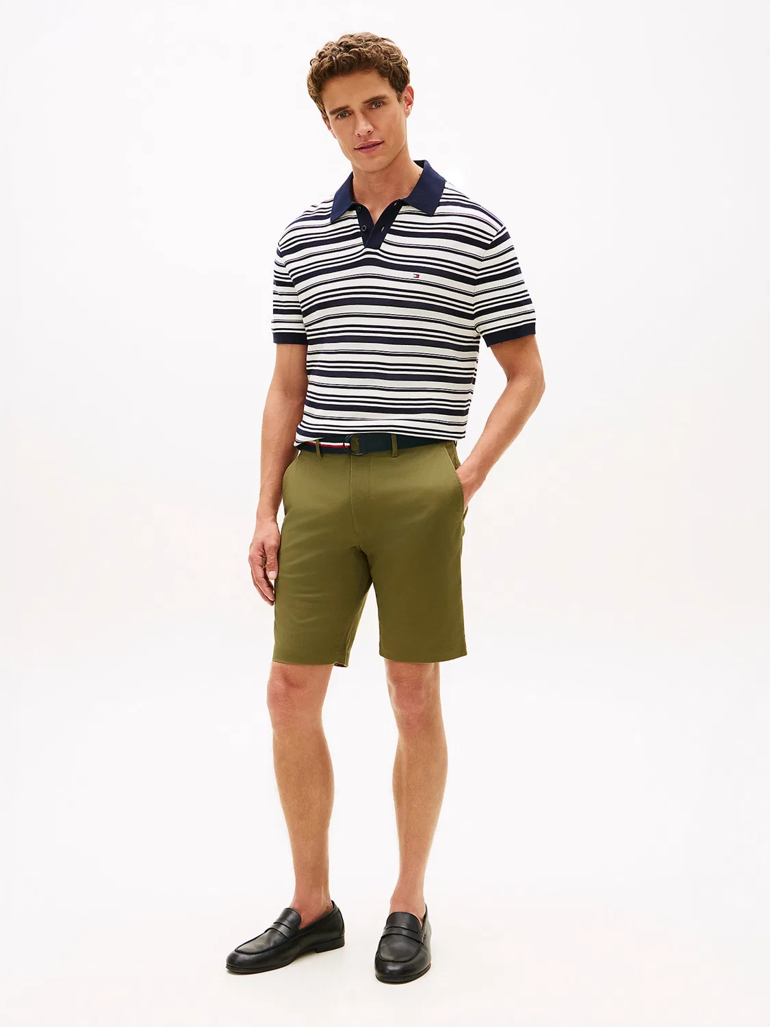 Обычные брюки чинос Tommy Hilfiger, Dark Green — фото 3
