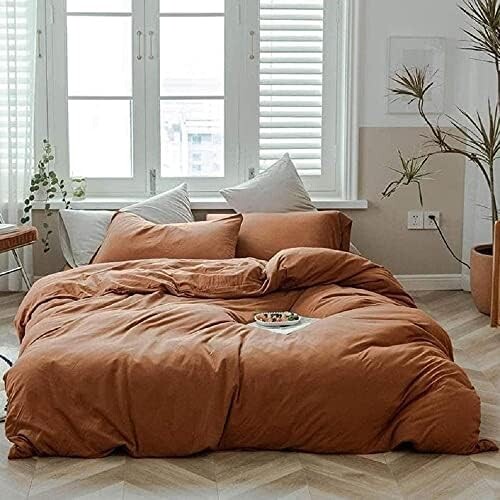 

[T] Комплект постельного белья Pumpkin Burnt Orange Queen King Twin Orange Пододеяльник Burnt Orange Комплект постельного белья Queen Комплект постельного белья King Комплект постельного белья Orange Постельный комплект Brunt Orange Одеяло (Quee...