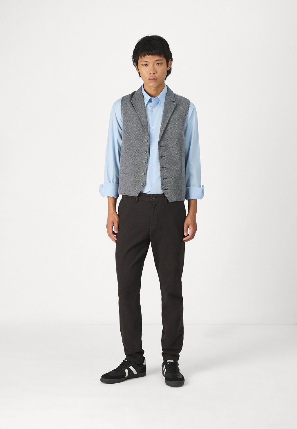 

Официальная рубашка JPRBLABUSHWICK STANLEY Jack & Jones PREMIUM, светло-голубой