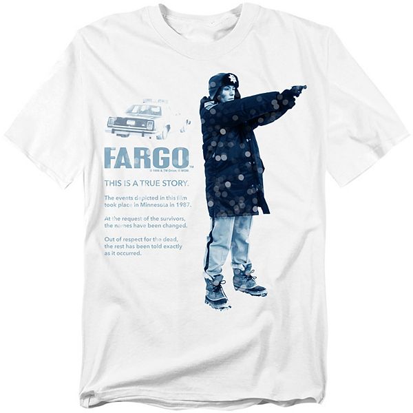 

Футболка с принтом Fargo This Is a True Story, Big & Tall Licensed Character