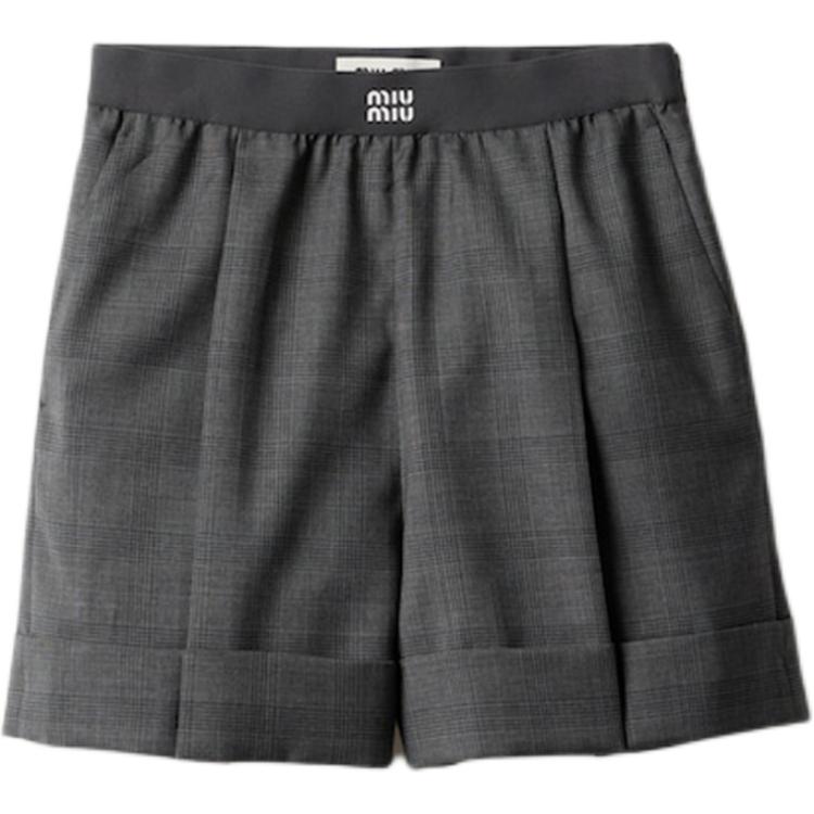 

Женские повседневные шорты MIU MIU, серый