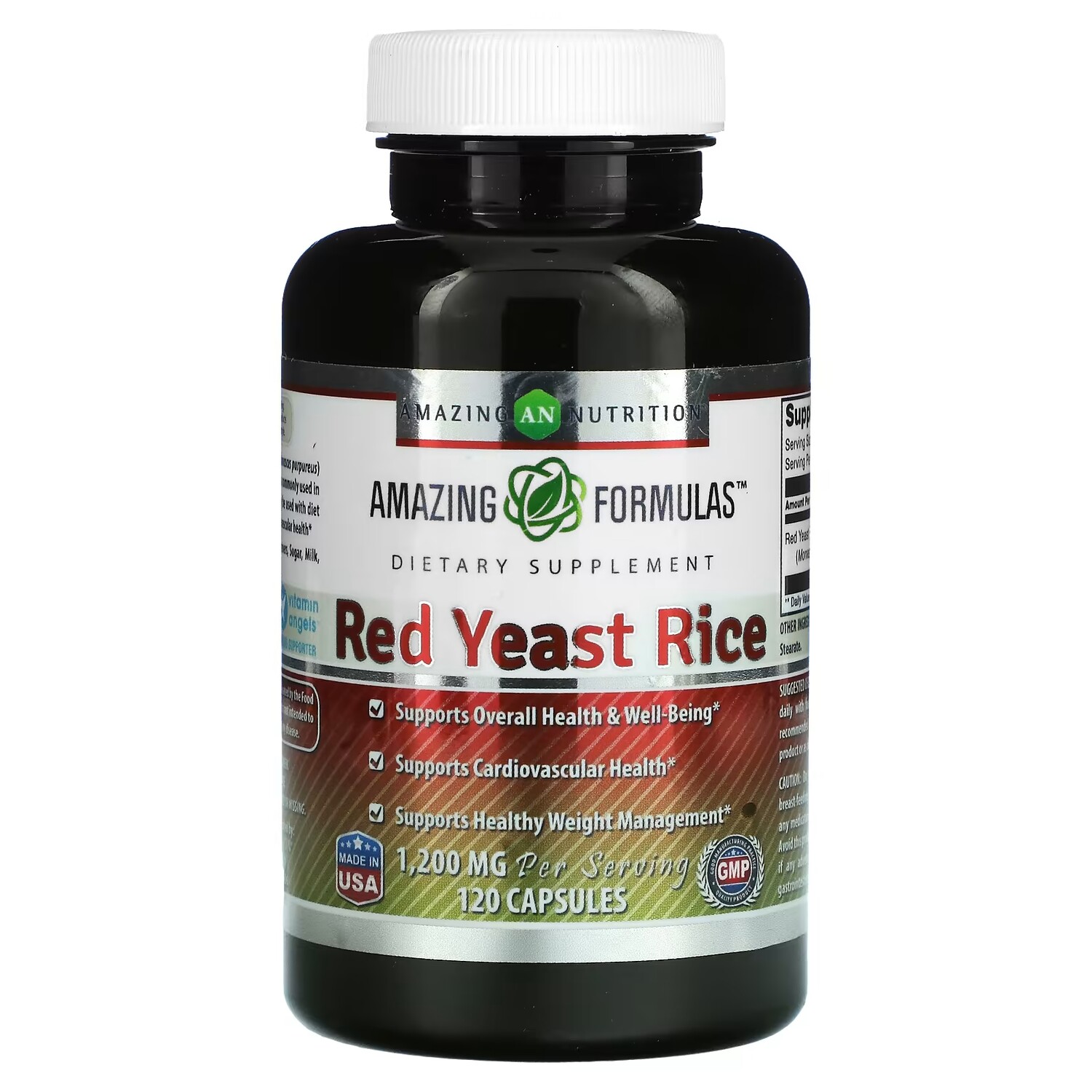 

Добавка Amazing Nutrition Red Yeast Rice, 1200 мг