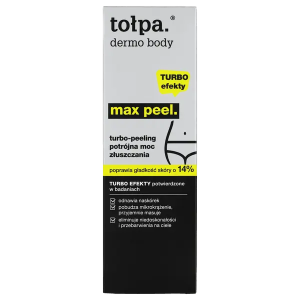 Пилинг Tołpa — Турбо- для тела, тройная сила отшелушивания, Dermo body max peel, 200 мл — фото 2