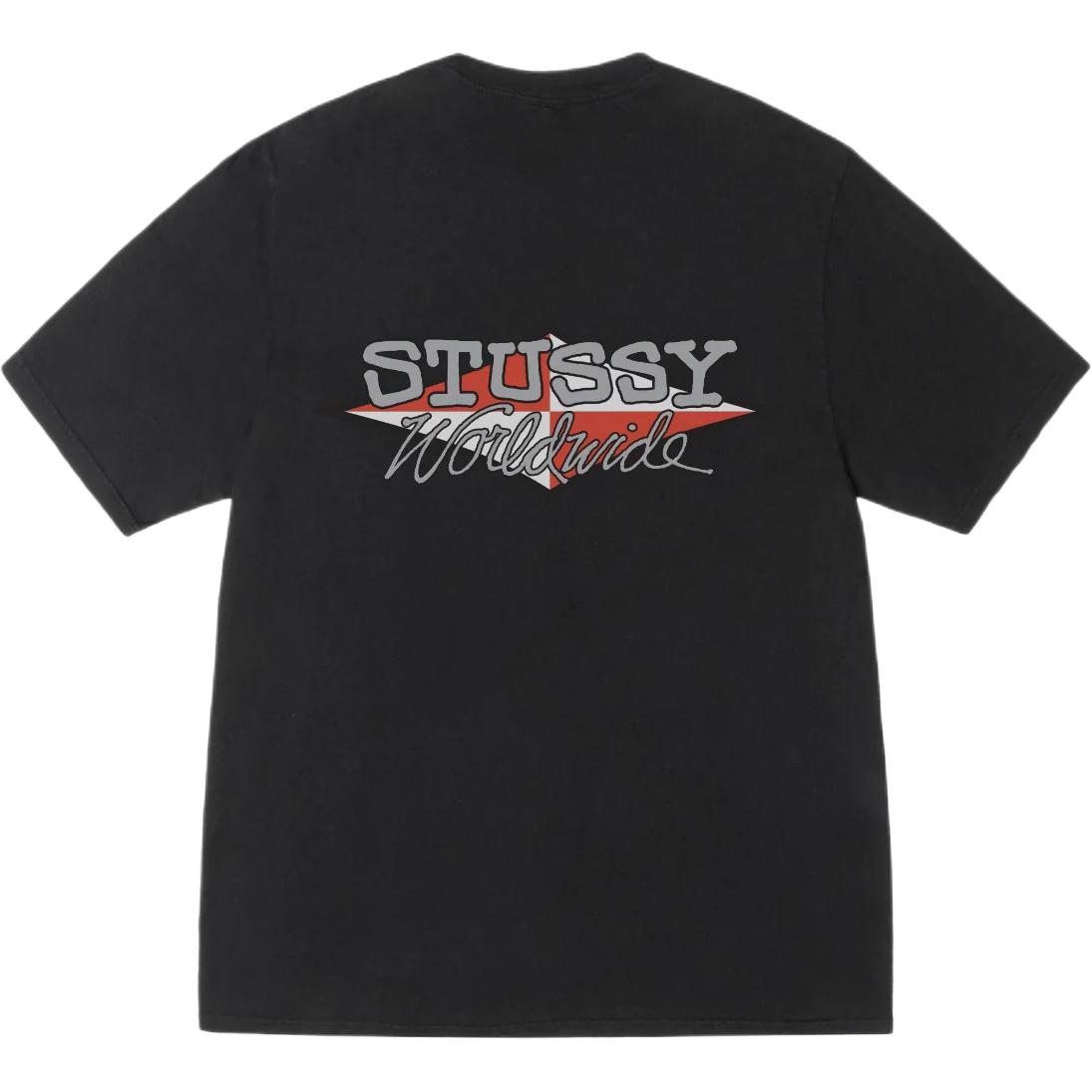 Футболка SS25 Unisex Crew Neck Moderate Straight Fit Stussy, natural — фото 2